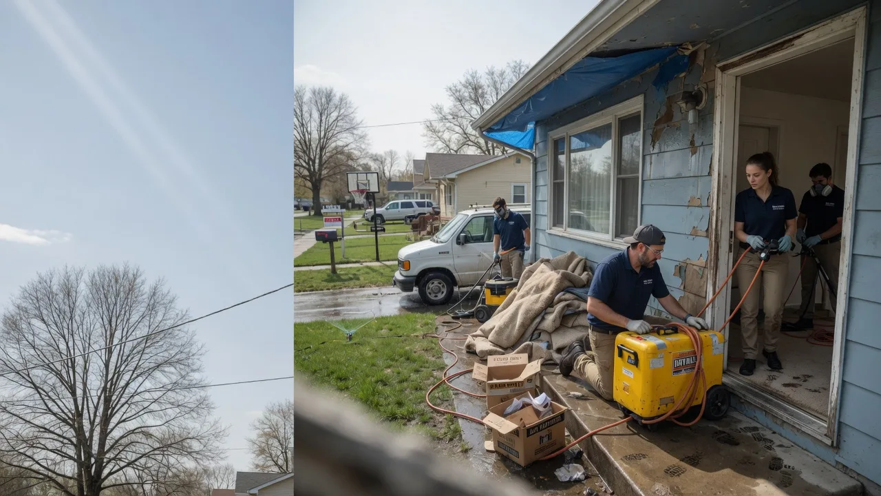 Basement Flood Cleanup in Cora, WY near me